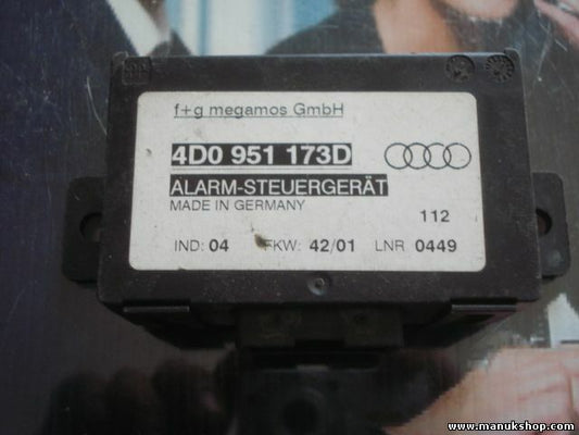 Controlador de alarma  Audi A6 S6 4B A4 B5 A8 D2 4D0951173D 4DO951173D IND 04