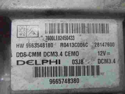 Centralita Citroen C5 Peugeot 407 9663548180 HW9663548180 9665748380 R0413C006C