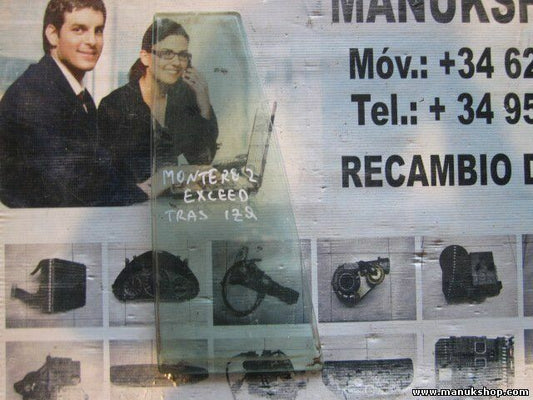 Vetro posteriore sinistro Mitsubishi Pajero Montero 43R00034 M214AS2DOT20 E6