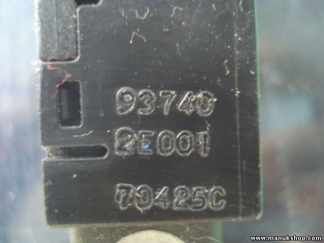 Niebla interruptor Hyundai Tucson 2,0 937402E001 93740-2E001 0259/1777/4970