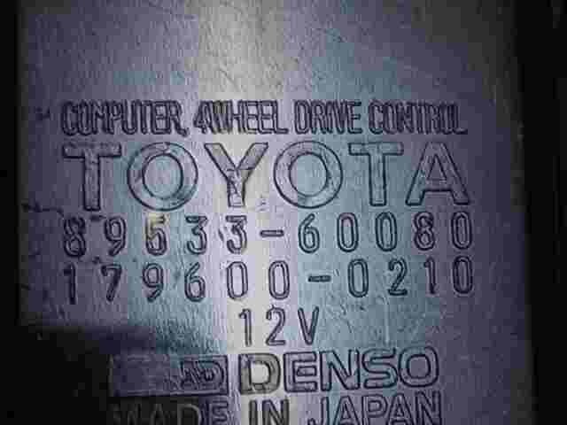Controller differenziale Toyota LandCruiser Colorado 8953360080 DENSO 1796000210