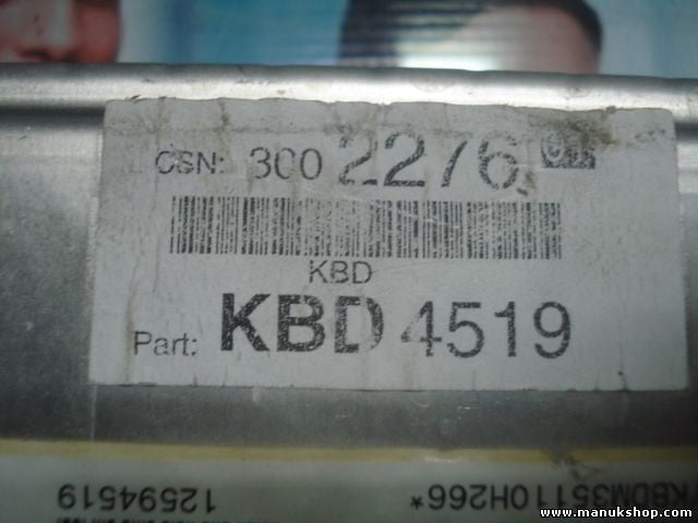 Centralita del motor Chevrolet Impala 12583827 12582720 12594519 800985U0271