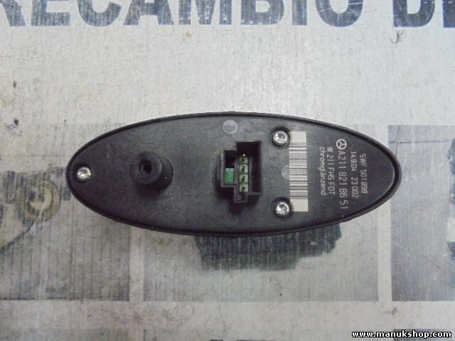 mando botonera elevalunas Mercedes-Benz W211 A2118218651 SWF 501.898