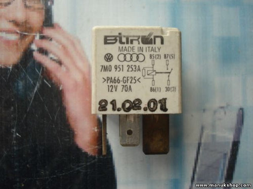 Niebla relé VW T4 Golf 3 Polo Bora Audi Lupo NR.100 BITRON 7M0951253A 7MO951253A
