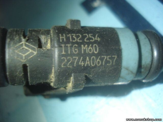 Inyectores Renault Megane II Scenic II 1,4 H132254 ITG M60