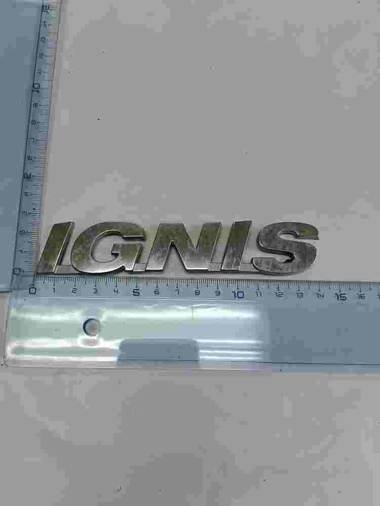 Emblema Suzuki Ignis 278610 2786-10 14cm.