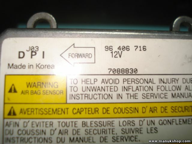 Airbag Centralita Daewoo Lanos Nubira 96406716 96 406 716 7088830