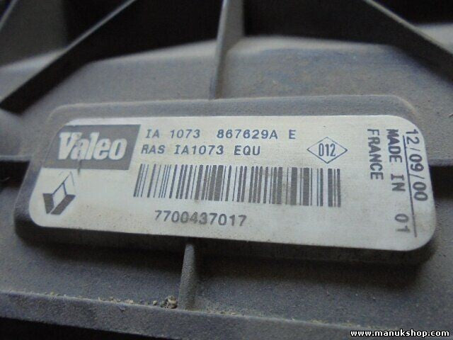 Radiador de intercooler Renault Scenic 7700437017 IA 1073 867629AE 867629A