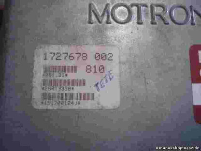 Centralina BMW E30 1727678002 1727678 002 BOSCH 0261200157 0 261 200 157