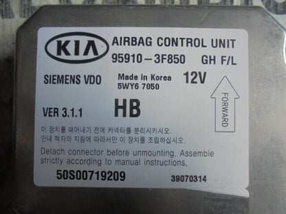 Sensor de impacto de airbag Kia 959103F850 95910-3F850 5WY67050 5S00719209