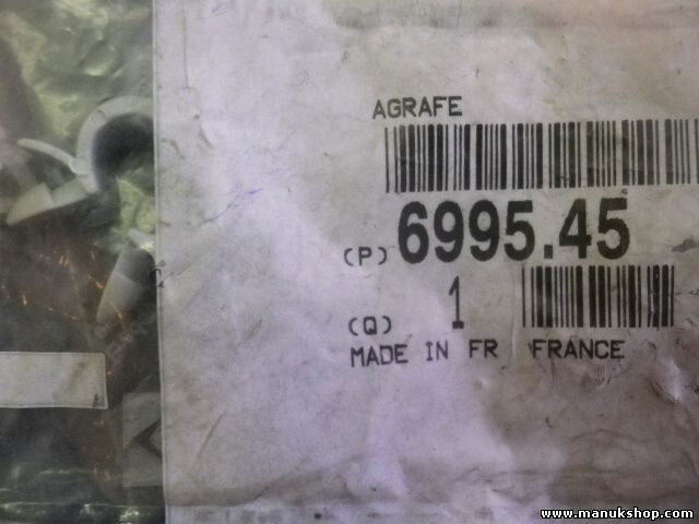 ESTÁNDAR DE CLIP Citroen Peugeot 699545 6995.45