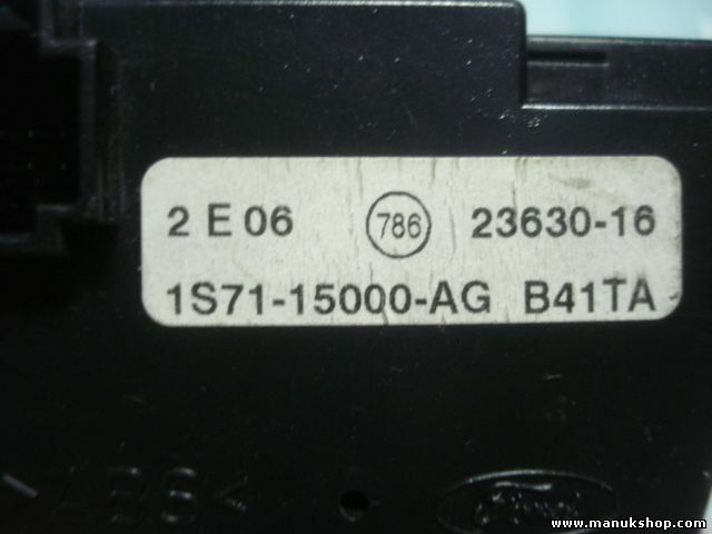 Reloj analógico Ford Mondeo Bj.00-07 1S71-15000-AG 1S7115000AG B41TA