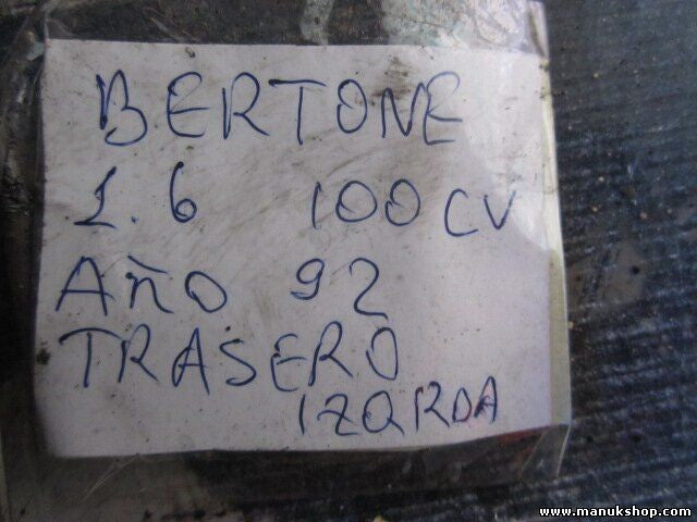 Palier transmision trasero izquierdo Bertone Freeclimber 1.6 100 cv 1992 BMW 350