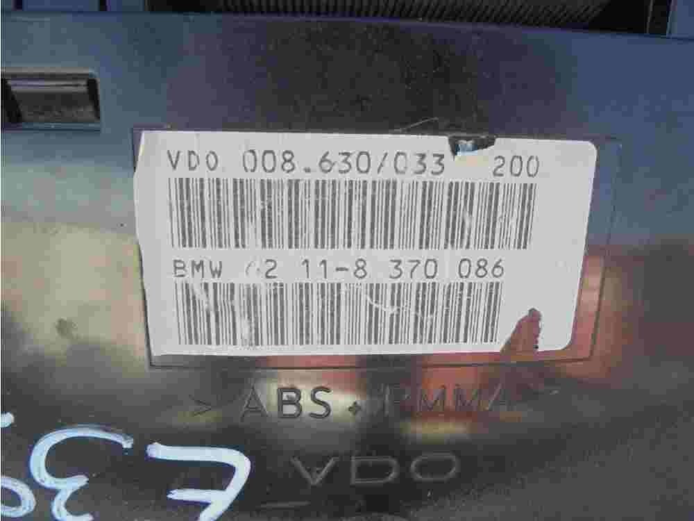 Quadro strumenti BMW 62118374336 085360052 62118370086 VDO 008630033