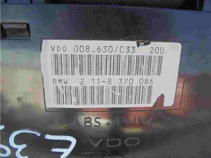 Quadro strumenti BMW 62118374336 085360052 62118370086 VDO 008630033