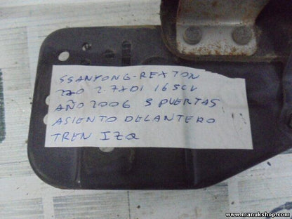 Guía de asiento delantero izquierdo Ssangyong Rexton 2001-2007 2696 ccm, 121 KW