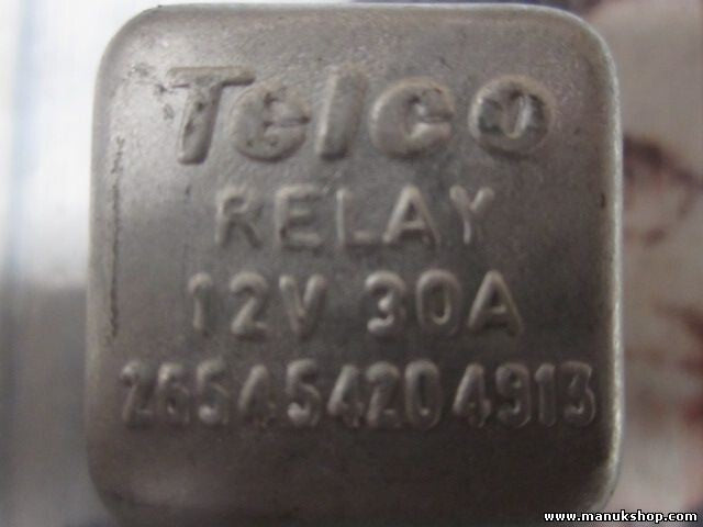 Relé Tata Telco 265454204913 12V 30A