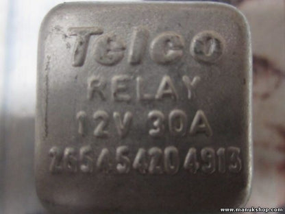 Relé Tata Telco 265454204913 12V 30A