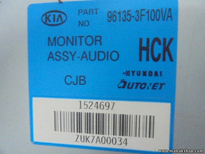 Pantalla del salpicadero Kia Opirus Amanti 3.5 3.8 V6 2008 961353F100VA 1524697 