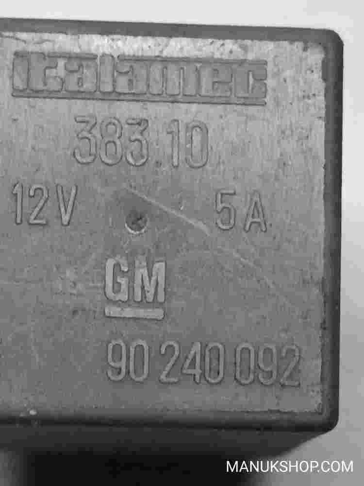 Relé del limpiaparabrisas Opel Calibra Omega A Omega B Astra F Corsa 90240092