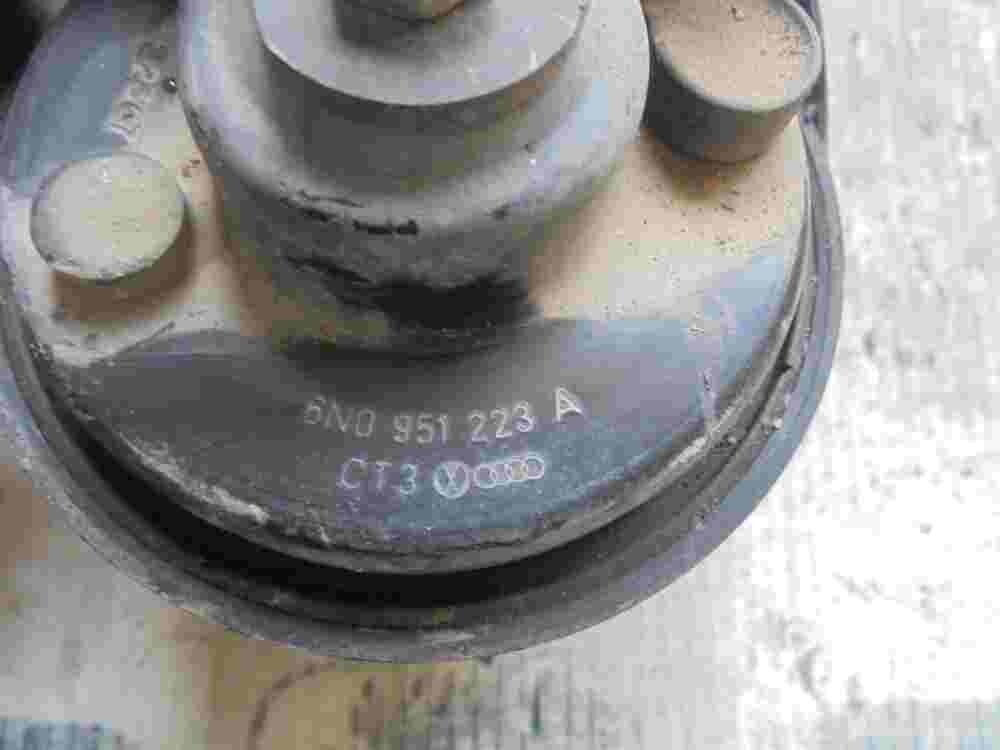 Señal de alarma Sirene Porsche Cayenne 6N0951223A 6N0 951 223 A 6NO951223A