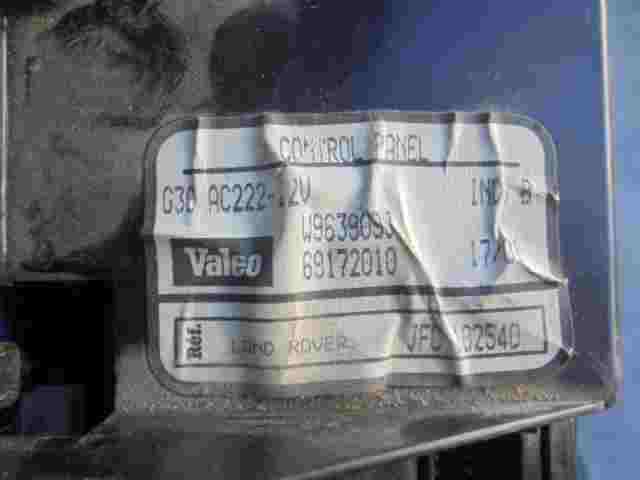 Riscaldatore Range Rover Land Valeo JFC102540 69172010 W963909J