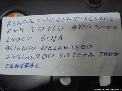 Guía de asiento delantero izquierdo Renault Scenic Megane C83009C C83009 C