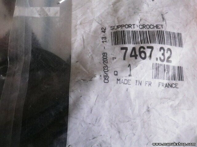 gancho Parasol Citroen C8 Peugeot 807 7467.32 746732