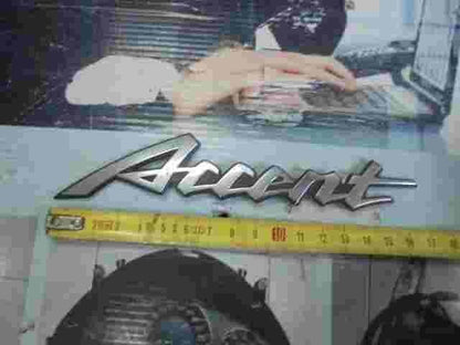 Emblema Hyundai Accent 14 cm