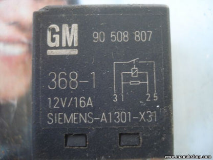 Indicatore relè Opel Vectra Corsa Zafira Astra GM 90508807 SIEMENS-A1301-X31