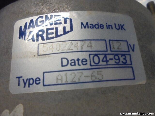 Alternador Land Rover Discovery 2.5 TDI MAGNETI MARELLI 54022474 A127-65