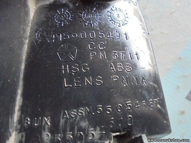 Intermitente delantero izquierdo Jeep PT56005491 PT 56005491 PM 3711 PT56005491