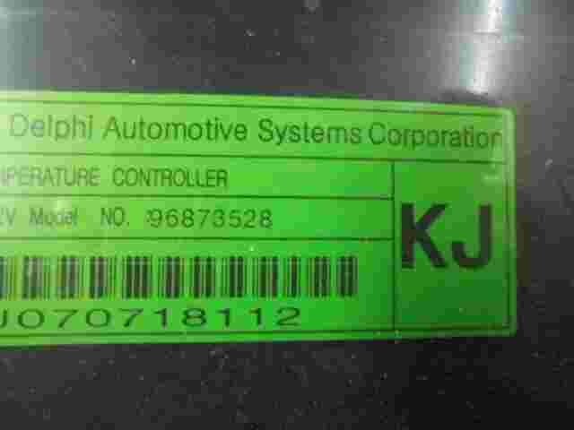 Climatizador Calefacción Clima panel de control Chevrolet 96873528 96873528KJ