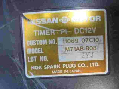 Centralita ignición Nissan Vanette Bluebird 1106907C10 M71ABB08 TIMER.PI DC121V