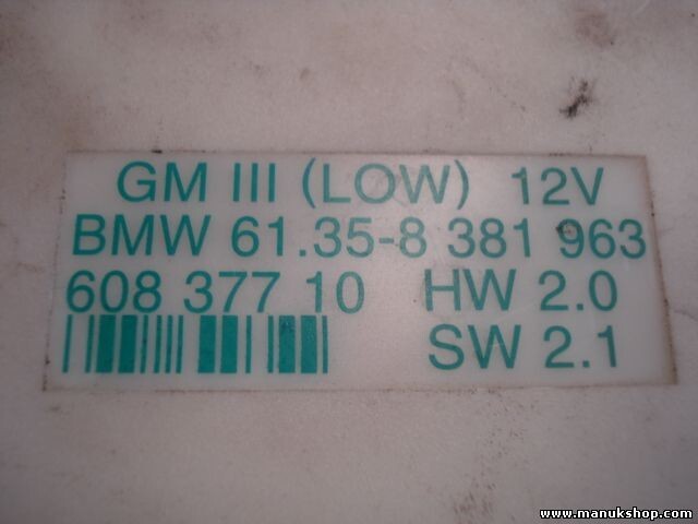 Centralita módulo básico BMW E39 61.3 5-8 381 963 61358381963