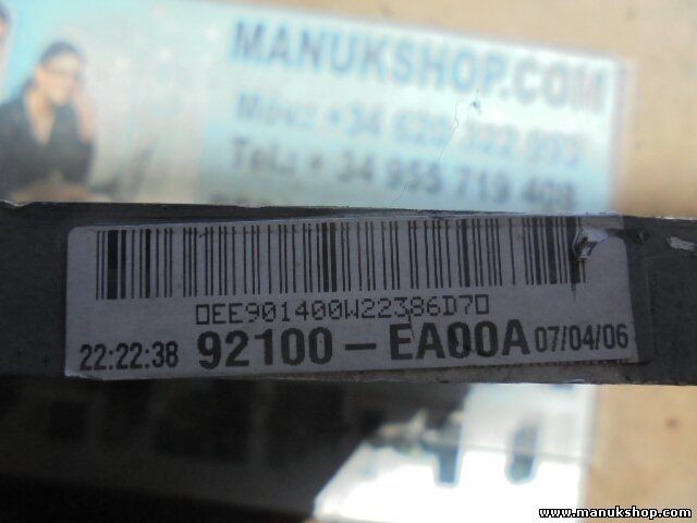 Condensador radiador aire acondicionado Nissan 92100EA00A 92100-EA00A