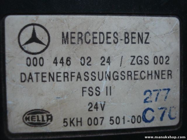 Equipo de adquisición de datos Mercedes Benz 0004460224 000 446 02 24
