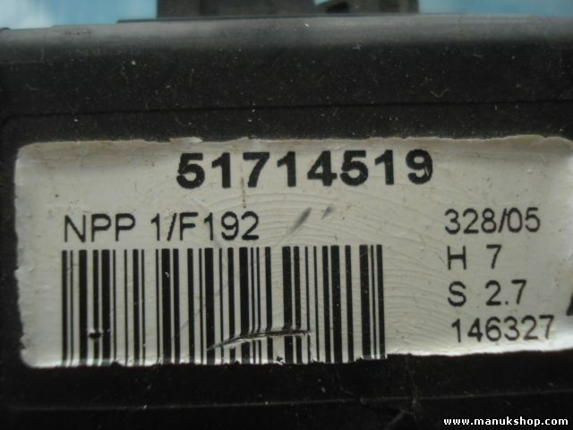 Centralita de elevalunas Fiat Stilo Multi Wagon 51714519 NPP1F192 0051714519