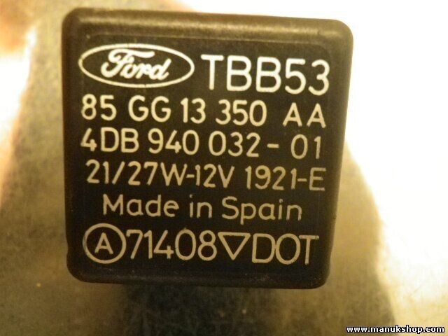 Intermitente del relé Remolque Ford Escort Fiesta 4DB94003201 4DB940032-01 85