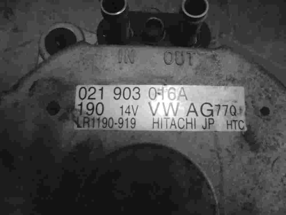 Alternador Porsche Cayenne Año 021903016A 021 903 016A 190 14V