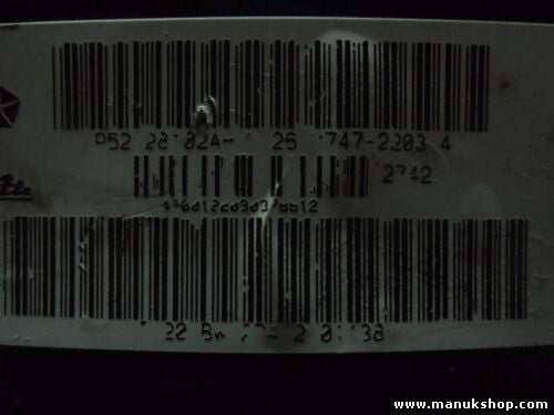 Servofreno Jeep Grand Cherokee 2. 7 CRD 2003 P52128102AH ATE 26.7747-2203.4 2677