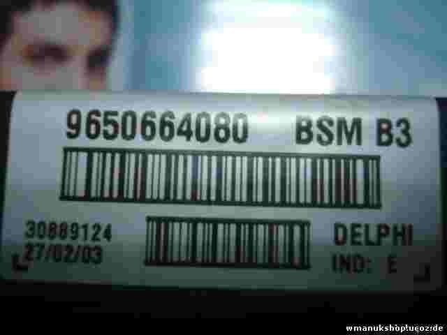 Scatola fusibili relè Fiat Citroen Peugeot Lancia 9650664080 BSM B3 42009812
