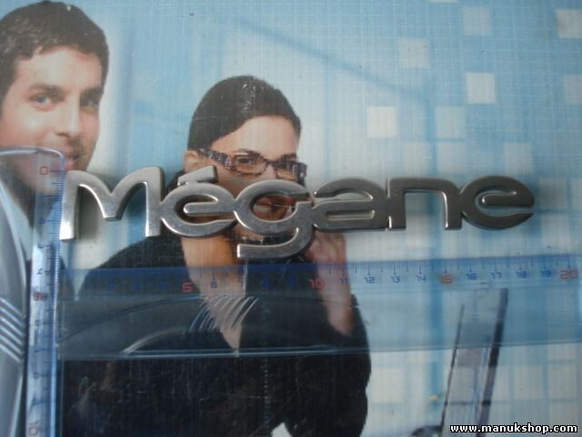 Emblema trasero Renault Megane 7700845989 19cm