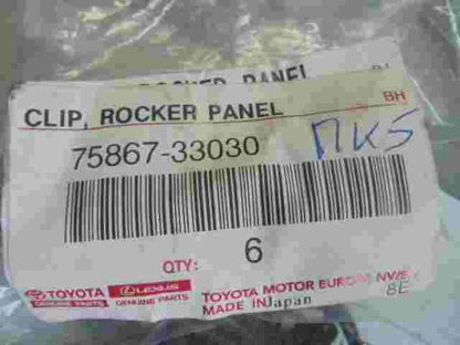Pannello Clip Rocker Toyota Camry V30 Lexus 7586733030 75867-33030