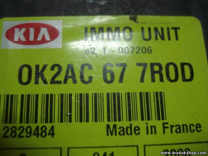 Control de la unidad de alarma inmovilizador módulo Kia Carniva 0K2AC677R0D 