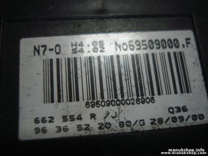 Unità di climatizzazione Citroen Xsara 9636522080 662554R/J 69509000F