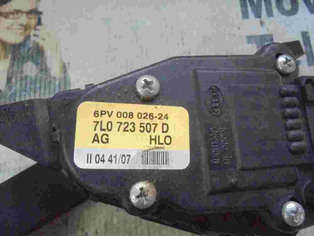 Acelerador Porsche Cayenne Año Gasolina Audi Q7 VW Volkswagen HELLA 7L0723507D