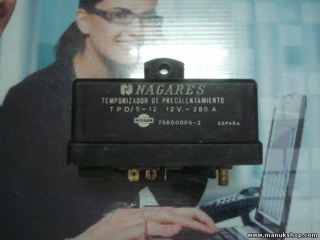 Regolatore di cottura relè Glow spina Nissan Patrol Nagares 758000052 TPD/5-12