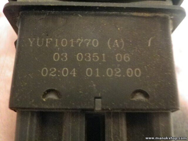 comando pulsante alzacristalli posteriore Land Rover Discovery Freelander YUF...