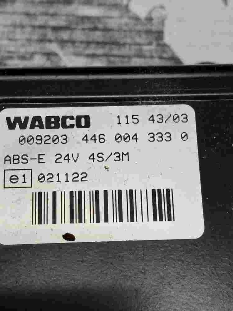 ABS ASR Centralita Nissan Atleon 4460043330 ABS-E 4S/3M Wabco 115 43/03 009203